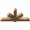Ekena Millwork Redmond Smooth Timber Gable Bracket, Western Red Cedar, 60"W x 30"H x 5 1/2"D x 5 1/2"F, 12/12 Pitch GBW060X30X0606RED00SWR - alternate 3